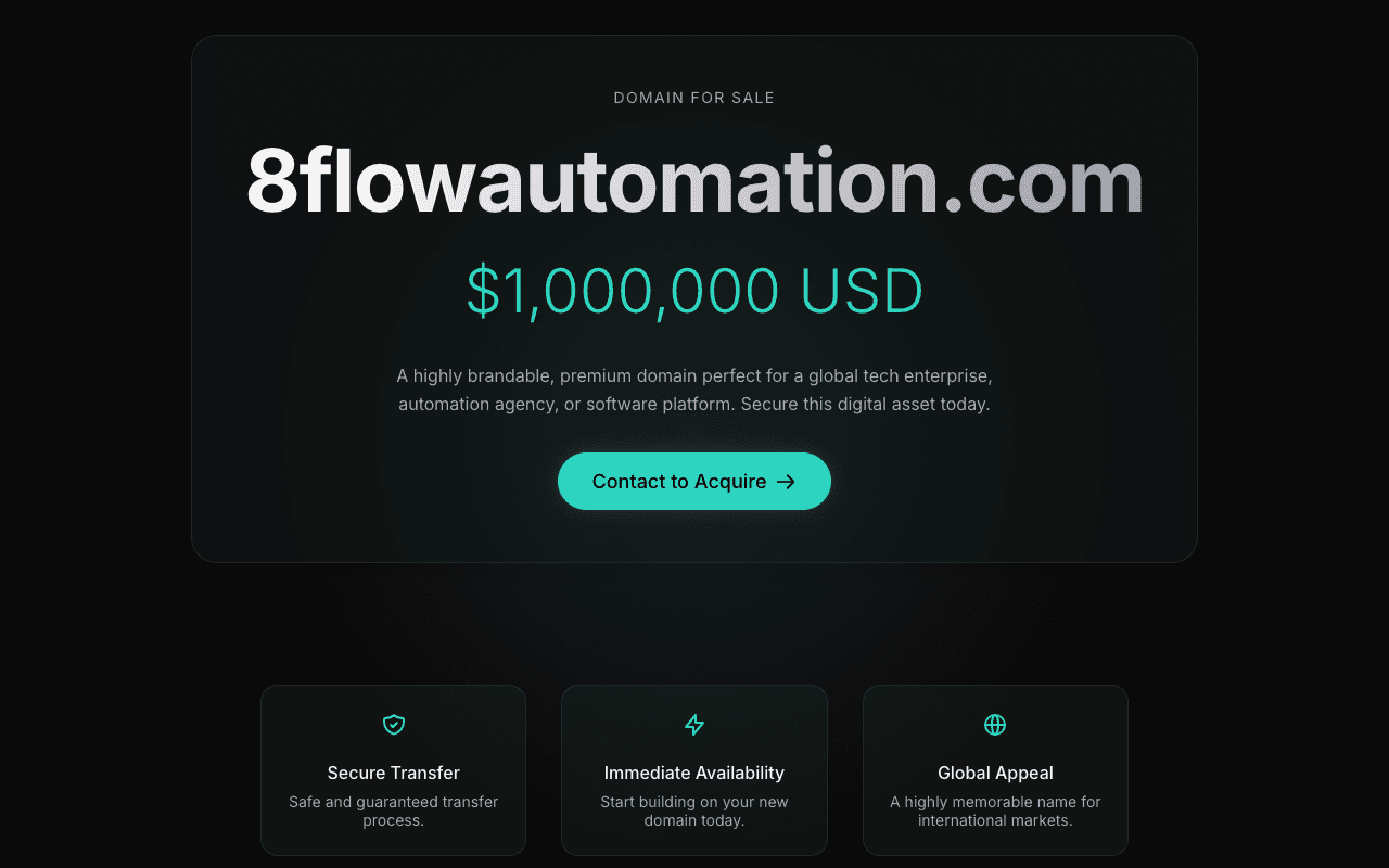 8flowautomation.com Preview